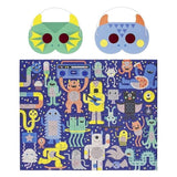 Petit Collage: puzzle ukryte obrazki Decoder Monster Jam - Noski Noski