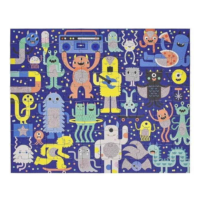 Petit Collage: puzzle ukryte obrazki Decoder Monster Jam - Noski Noski