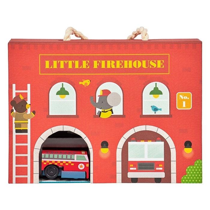 Petit Collage: remiza strażacka Little Firehouse - Noski Noski