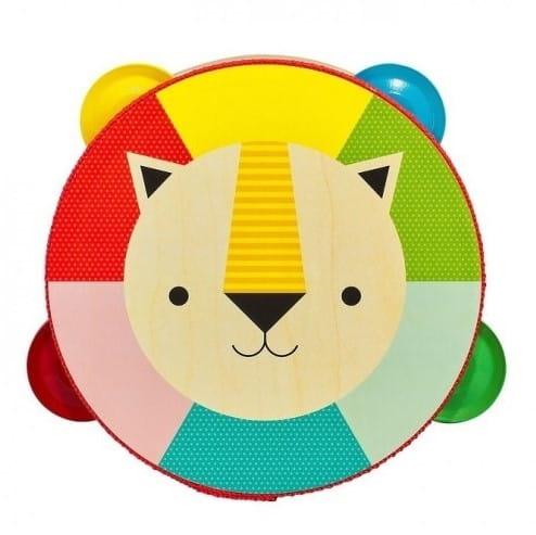 Petit Collage: tamburyn Kaleidoscope Lion - Noski Noski