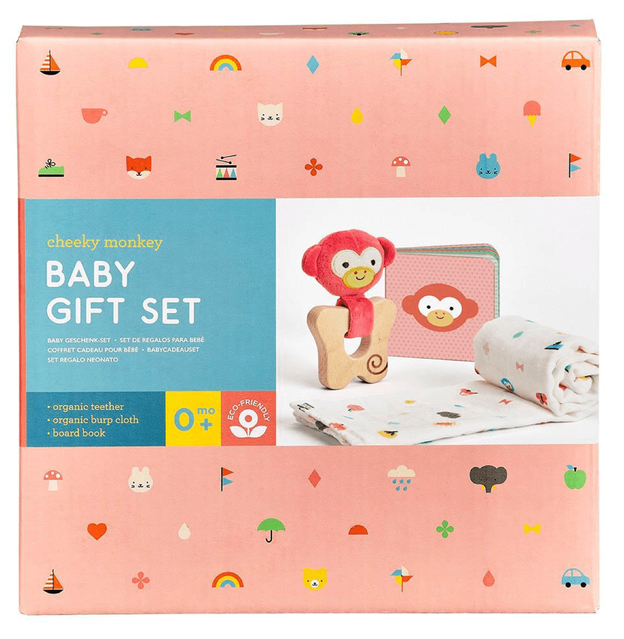 Petit Collage: zestaw prezentowy dla niemowlaka Baby Gift Set - Noski Noski