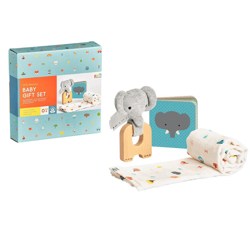 Petit Collage: zestaw prezentowy dla niemowlaka Baby Gift Set - Noski Noski