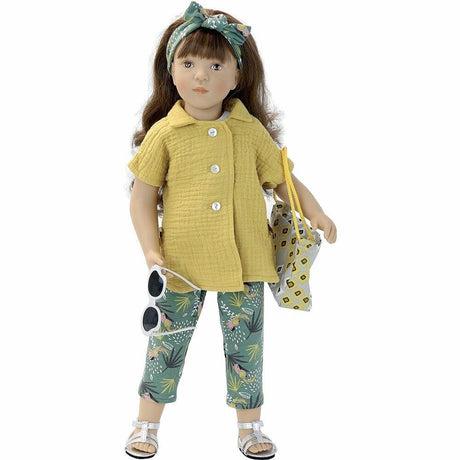 Petitcollin: lalka z długimi włosami Charlotte 48 cm - Noski Noski