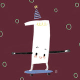 Pieskot: kartka urodzinowa Happy Birthday Seven - Noski Noski