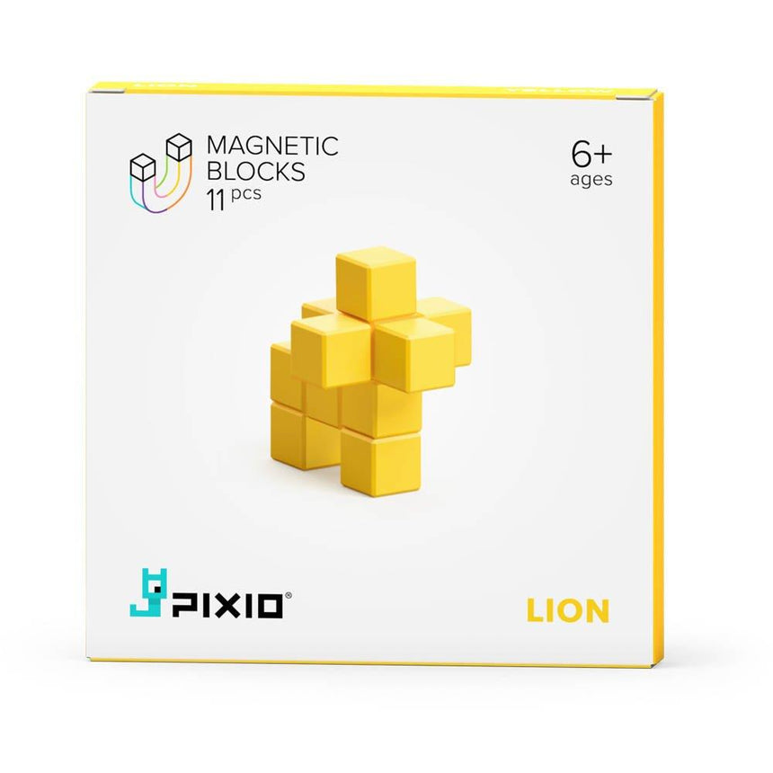 Pixio: klocki magnetyczne Color Series Animals - Noski Noski