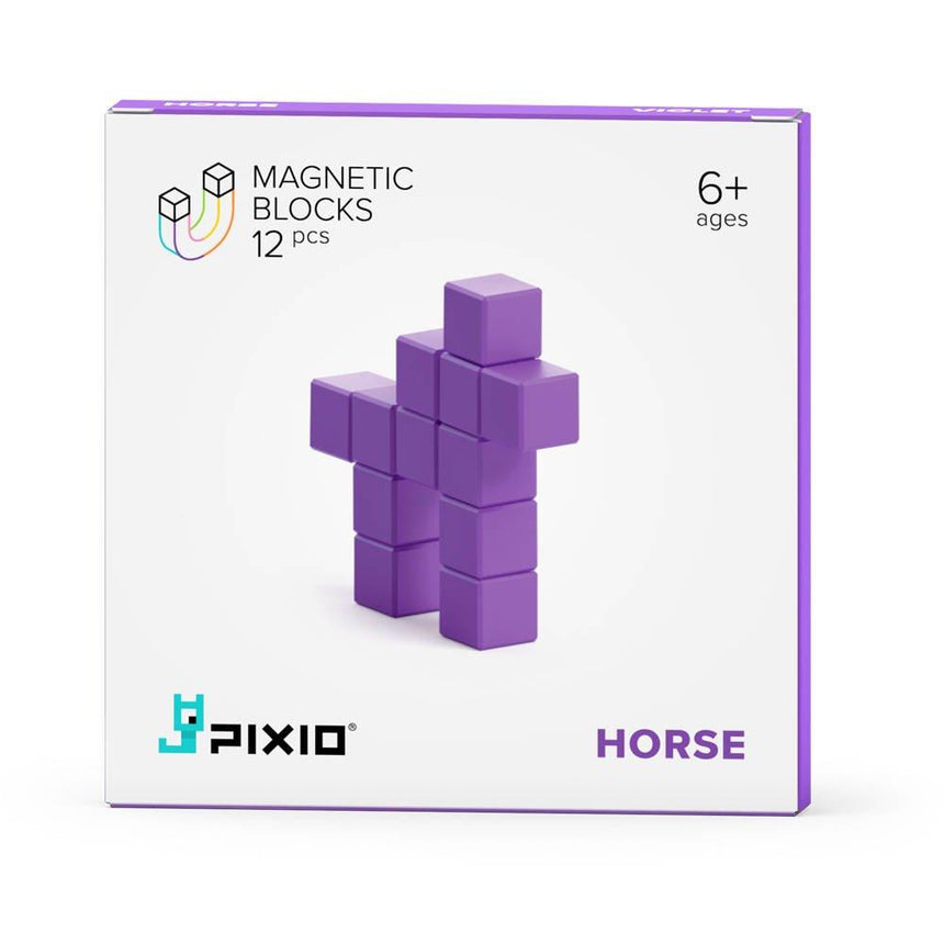 Pixio: klocki magnetyczne Color Series Animals - Noski Noski