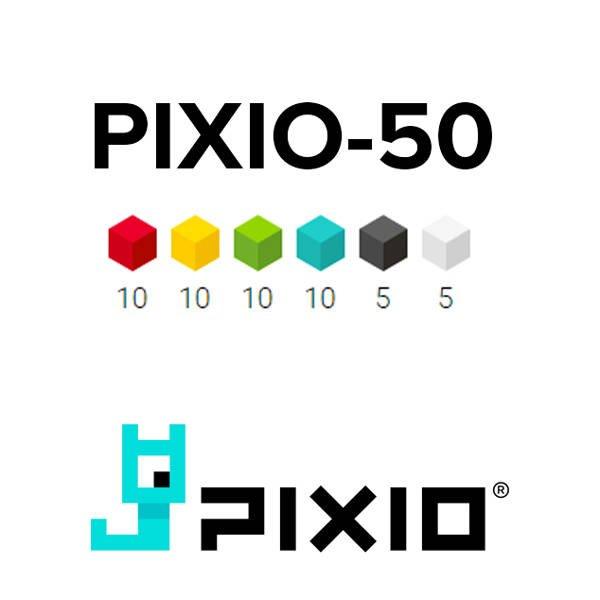 Pixio: klocki magnetyczne Design Series 50 el. - Noski Noski