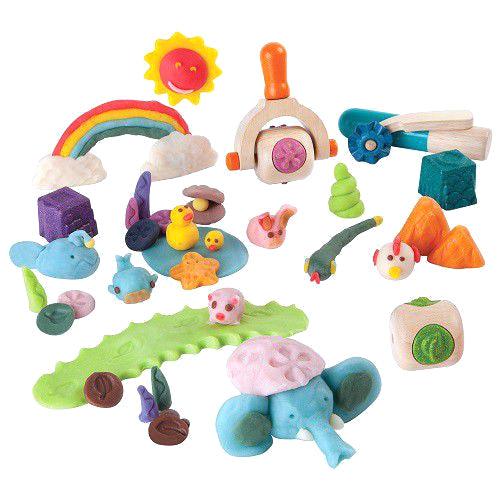 Plan Toys: akcesoria do ciastoliny Creative Dough Set - Noski Noski