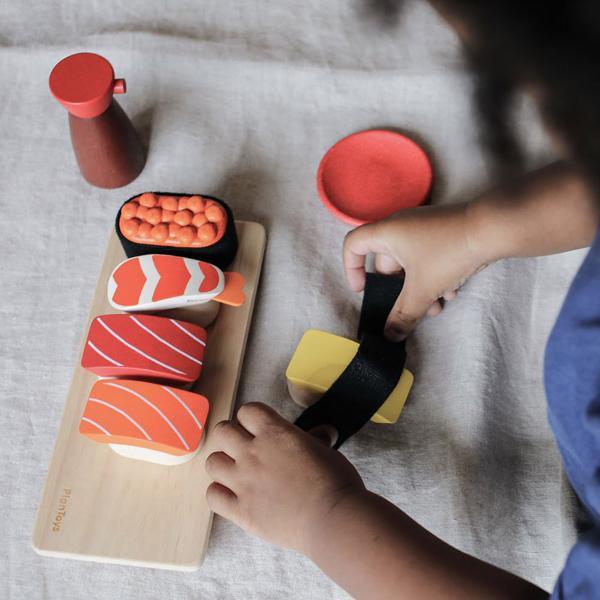 Plan Toys: drewniane jedzenie Sushi Set - Noski Noski