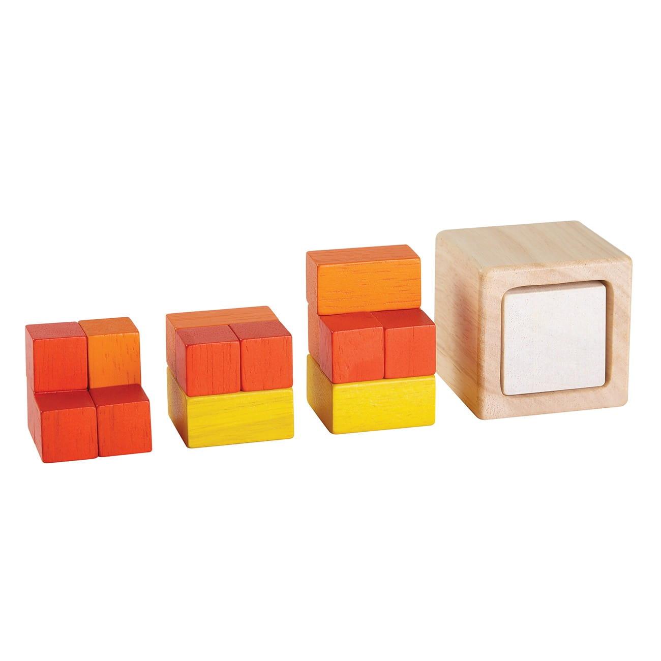 Plan Toys: drewniane klocki ułamki Fraction Cubes - Noski Noski