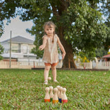 Plan Toys: drewniane kręgle Bowling Set - Noski Noski