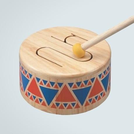 Plan Toys: drewniany bębenek Solid Drum - Noski Noski