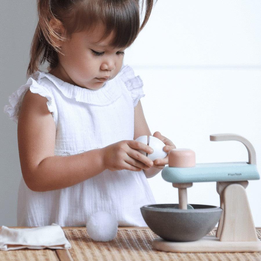 Plan Toys: drewniany mikser Stand Mixer Set - Noski Noski