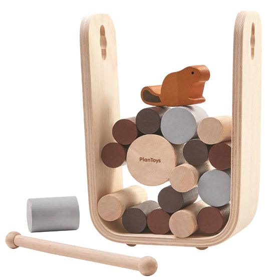 Plan Toys: gra zręcznościowa Uratuj bobra! - Noski Noski