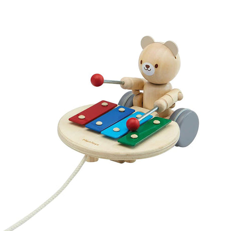 Plan Toys: muzyczny miś do ciągnięcia Musical Bear - Noski Noski