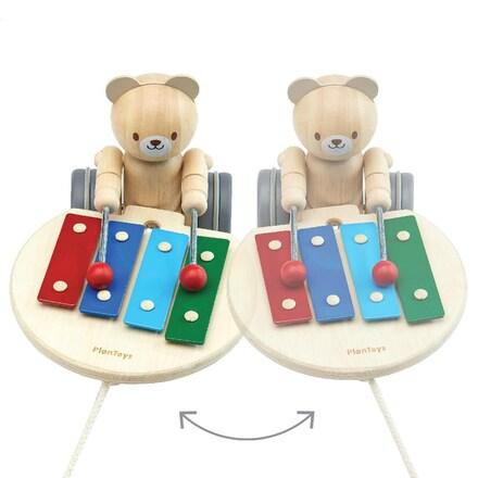 Plan Toys: muzyczny miś do ciągnięcia Musical Bear - Noski Noski