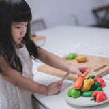 Plan Toys: niedoskonałe warzywa i owoce do krojenia Wonky Fruits & Vegetables - Noski Noski