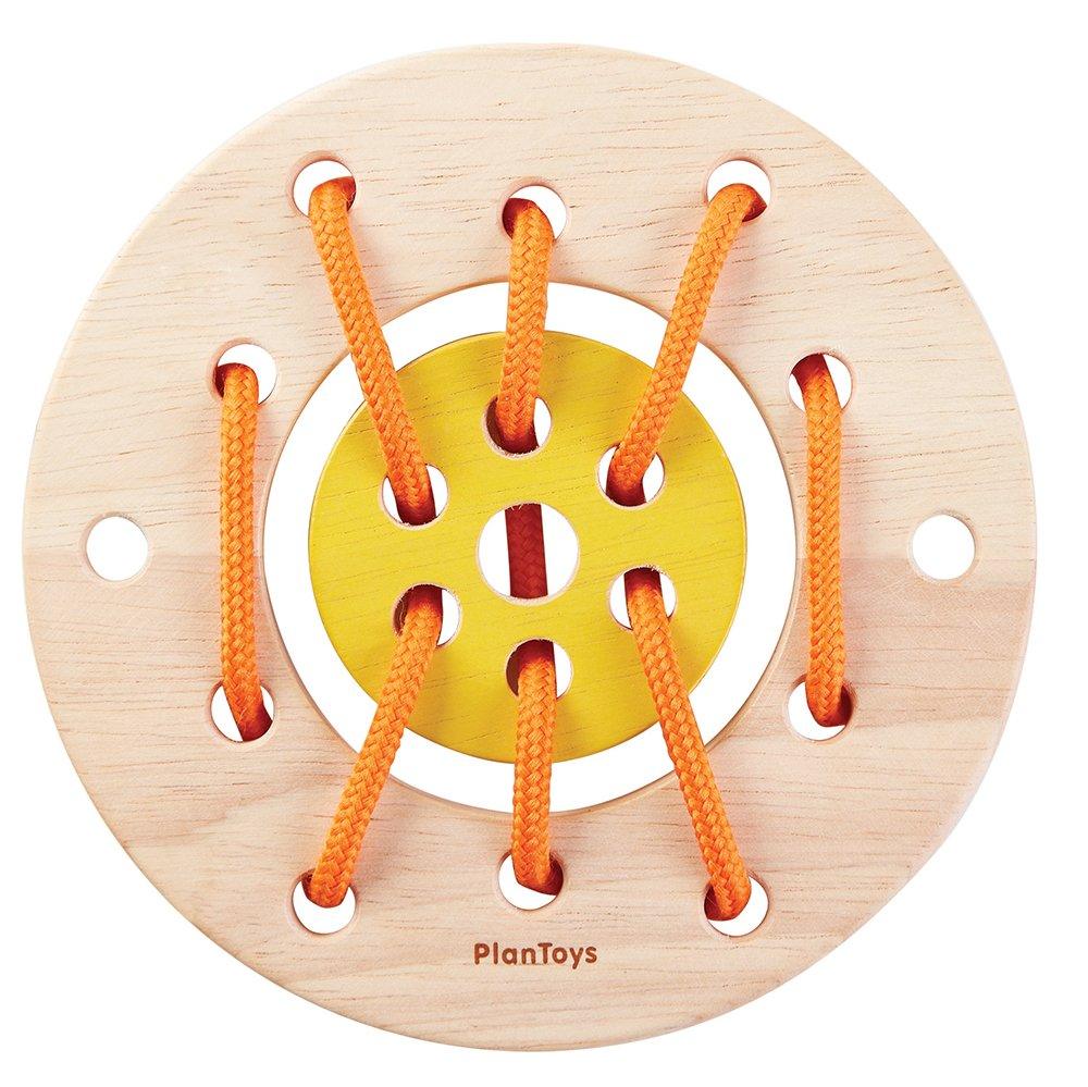 Plan Toys: okrągła przewlekanka Lacing Ring - Noski Noski