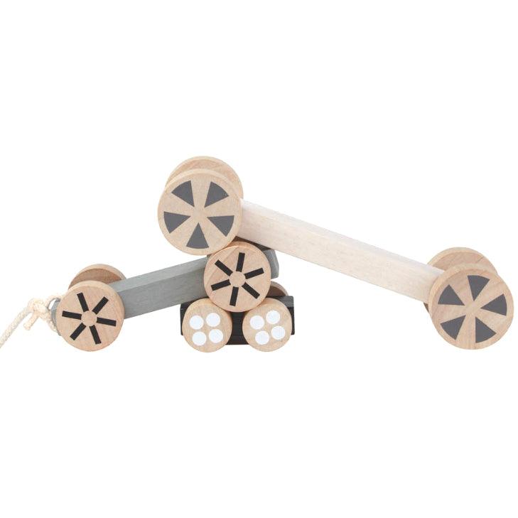 Plan Toys: pojazdy 3w1 Stacking Wheels - Noski Noski