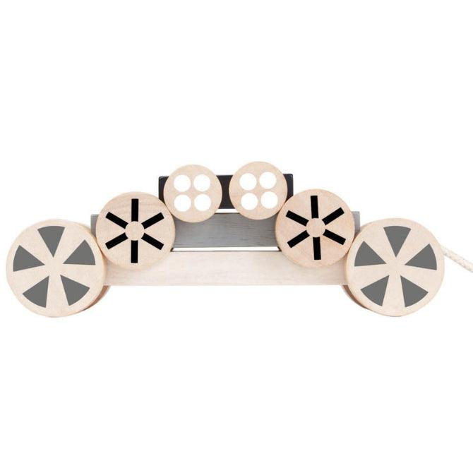 Plan Toys: pojazdy 3w1 Stacking Wheels - Noski Noski