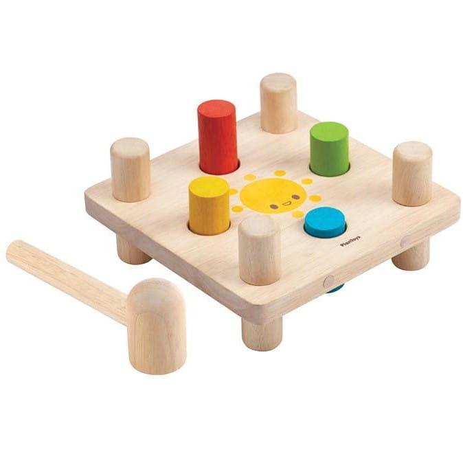 Plan Toys: przebijanka Hammer Peg - Noski Noski