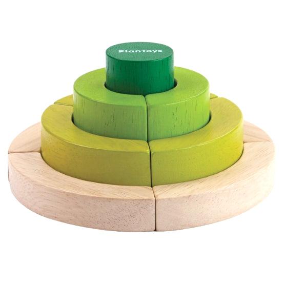 Plan Toys: układanka Curve Blocks - Noski Noski