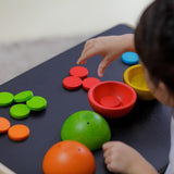 Plan Toys: zestaw do sortowania Sort & Count Cups - Noski Noski