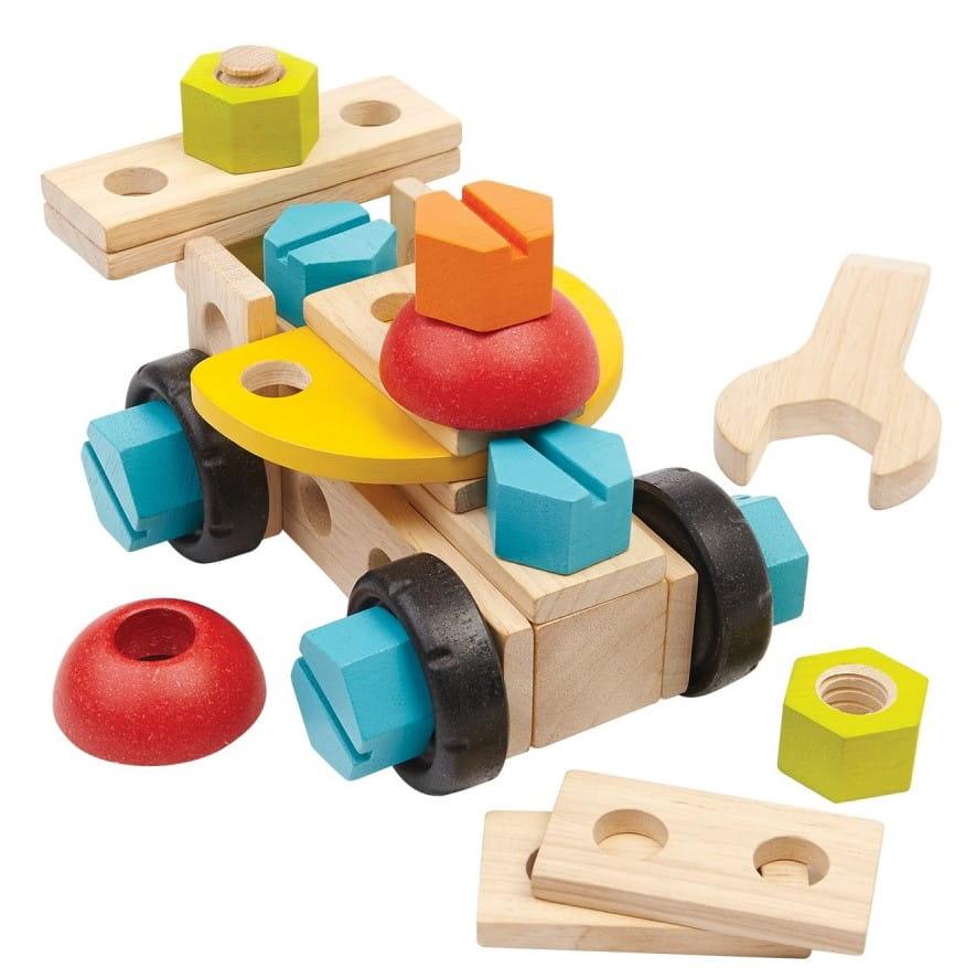 Plan Toys: zestaw konstrukcyjny Śruby 40 el. - Noski Noski