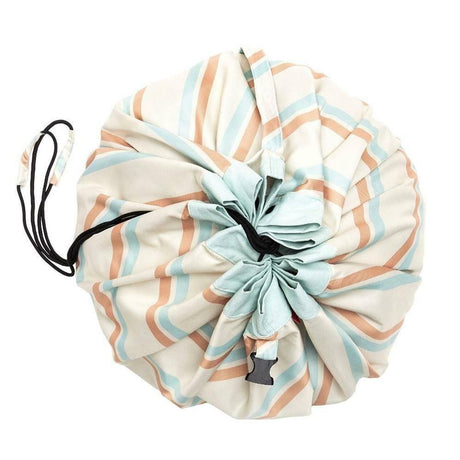 Play&Go: plażowy worek na zabawki Outdoor Paski Pastel - Noski Noski