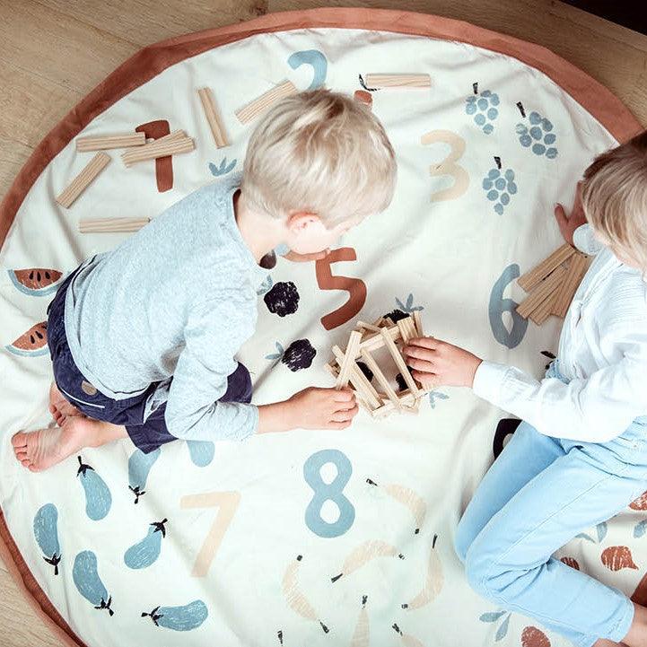 Play&Go: worek na zabawki Veggie Numbers - Noski Noski