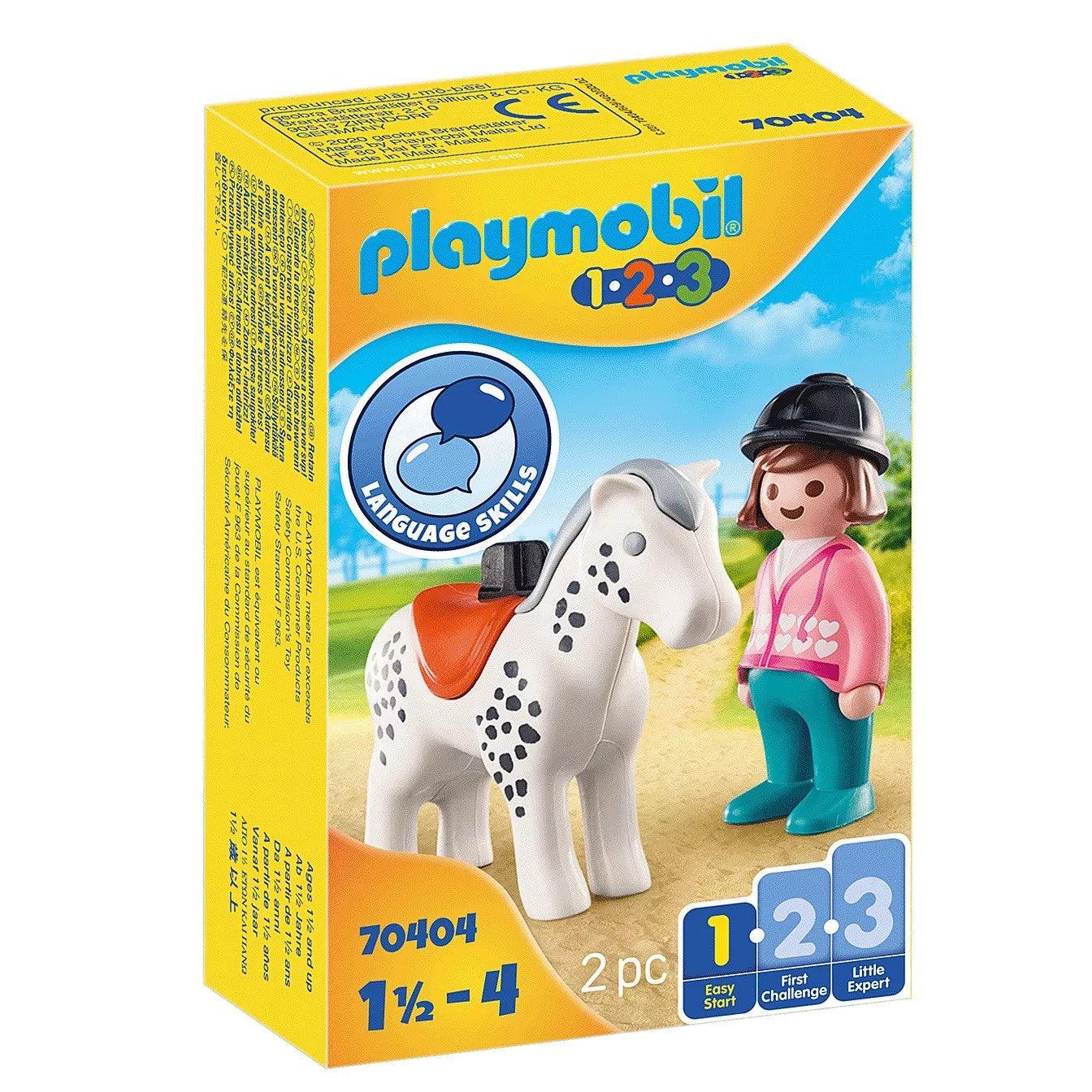 Playmobil: amazonka z koniem 1.2.3 - Noski Noski