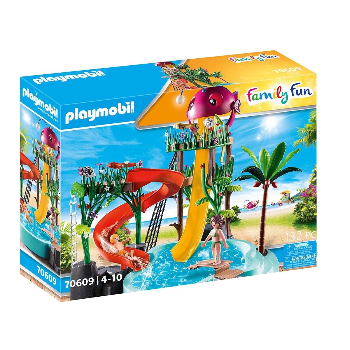 Playmobil: Aqua Park ze zjeżdżalniami Family Fun - Noski Noski