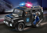 Playmobil: auto policyjne z sygnałem świetlnym SWAT Truck City Action - Noski Noski