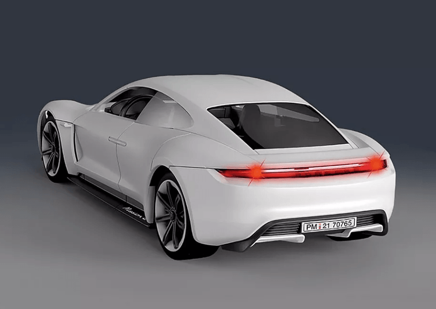 Playmobil: auto zdalnie sterowane Porsche Mission E RC - Noski Noski