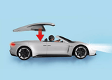 Playmobil: auto zdalnie sterowane Porsche Mission E RC - Noski Noski