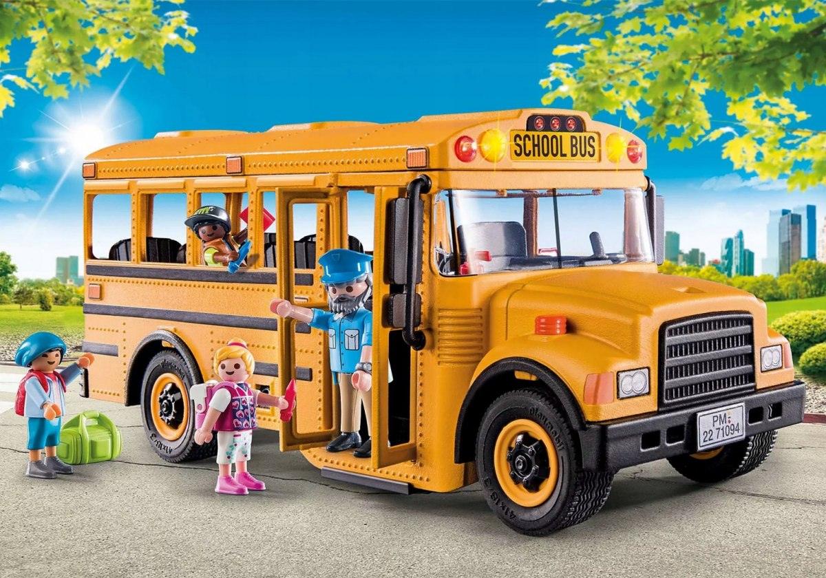 Playmobil: autobus szkolny US School Bus City Life - Noski Noski