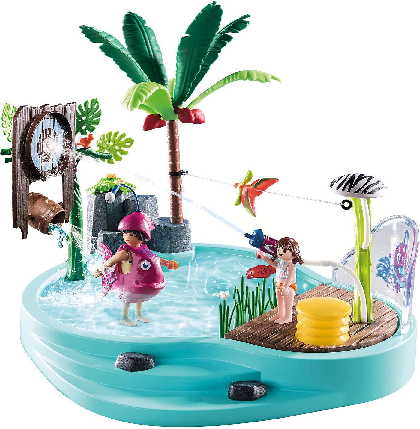 Playmobil: basen z armatką wodną Family Fun - Noski Noski
