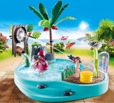 Playmobil: basen z armatką wodną Family Fun - Noski Noski