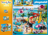 Playmobil: basen z armatką wodną Family Fun - Noski Noski