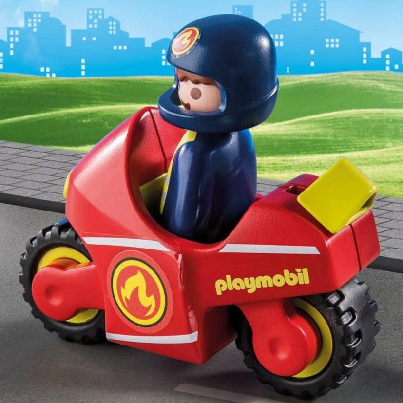 Zestaw Playmobil Bohaterowie Dnia Codziennego 1.2.3 - Idealna zabawka dla  dzieci 2+ i 3+ lat, rozwijająca umiejętności motoryczne i językowe
