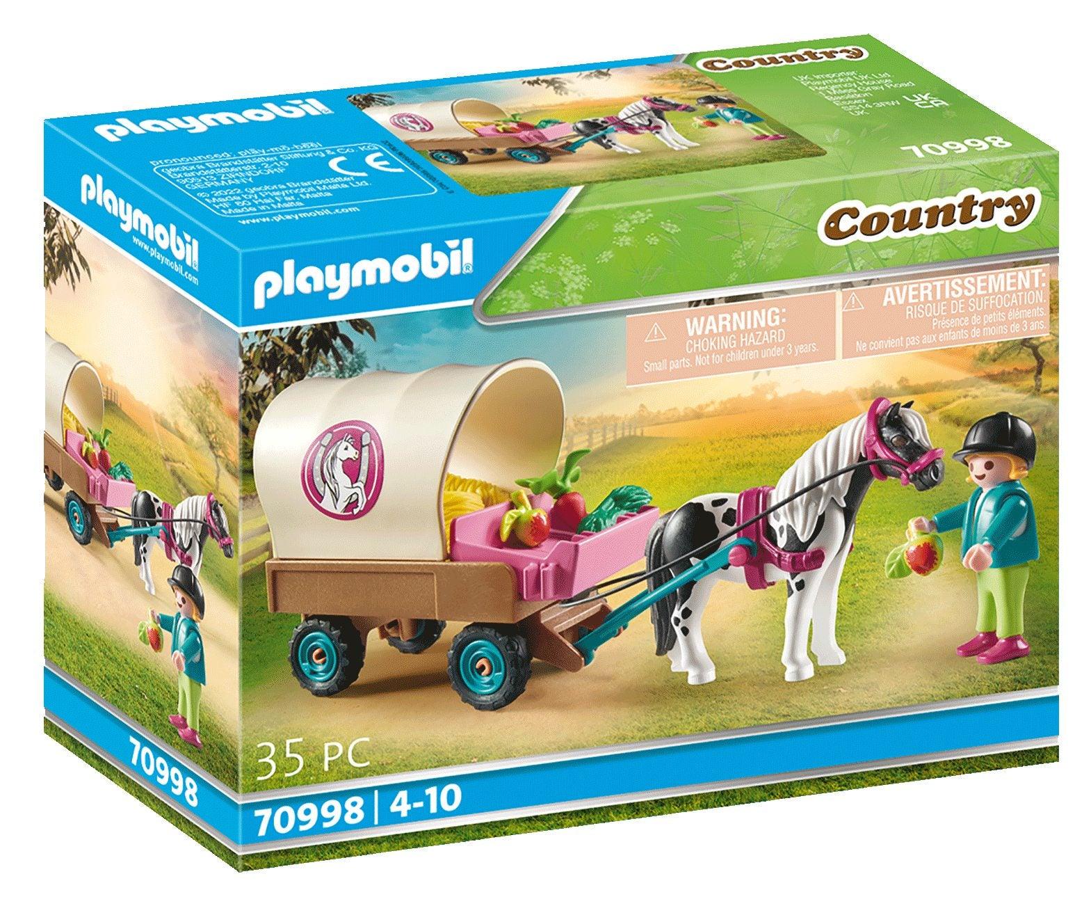 Playmobil: bryczka z kucykiem Country - Noski Noski