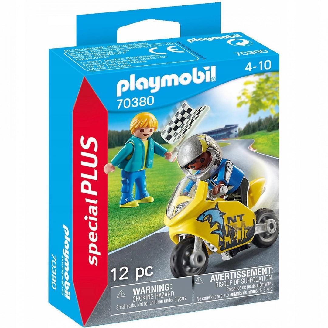 Playmobil: chłopcy z motorem wyścigowym Special Plus - Noski Noski