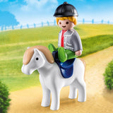 Playmobil: chłopiec z kucykiem 1.2.3 - Noski Noski