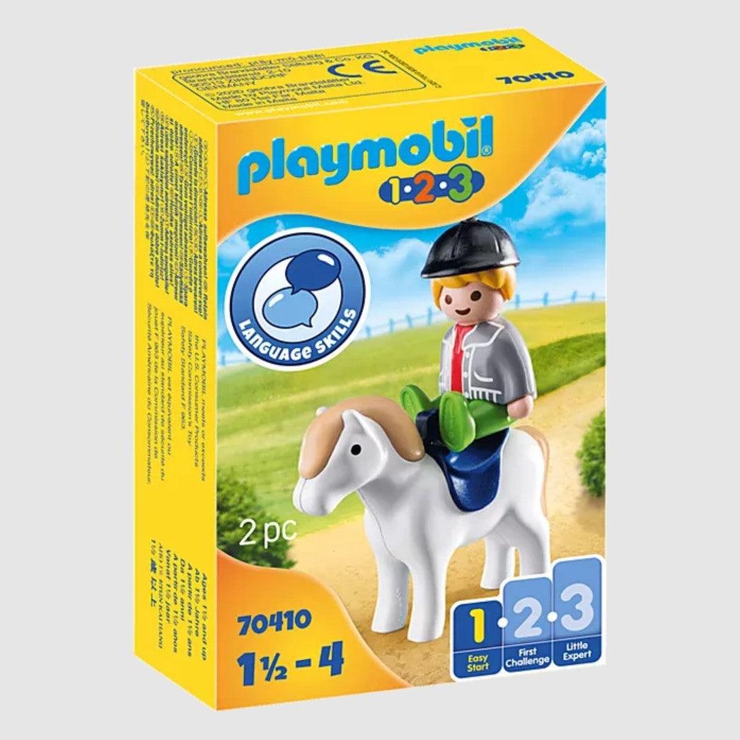 Playmobil: chłopiec z kucykiem 1.2.3 - Noski Noski