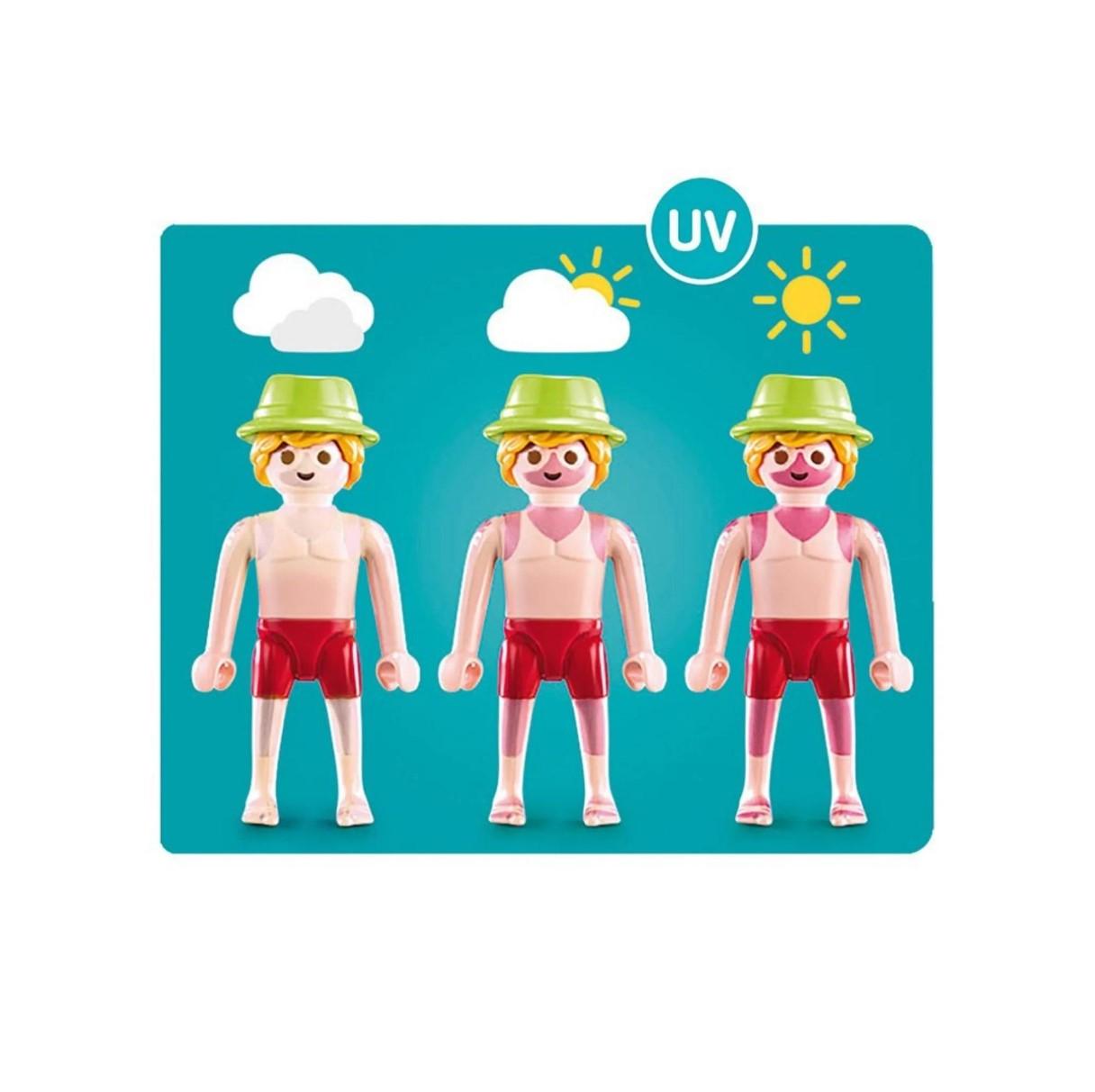 Playmobil: chłopiec z oponą do pływania efekt UV Family Fun - Noski Noski