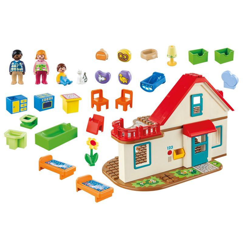 Playmobil: dom rodzinny 1.2.3 - Noski Noski