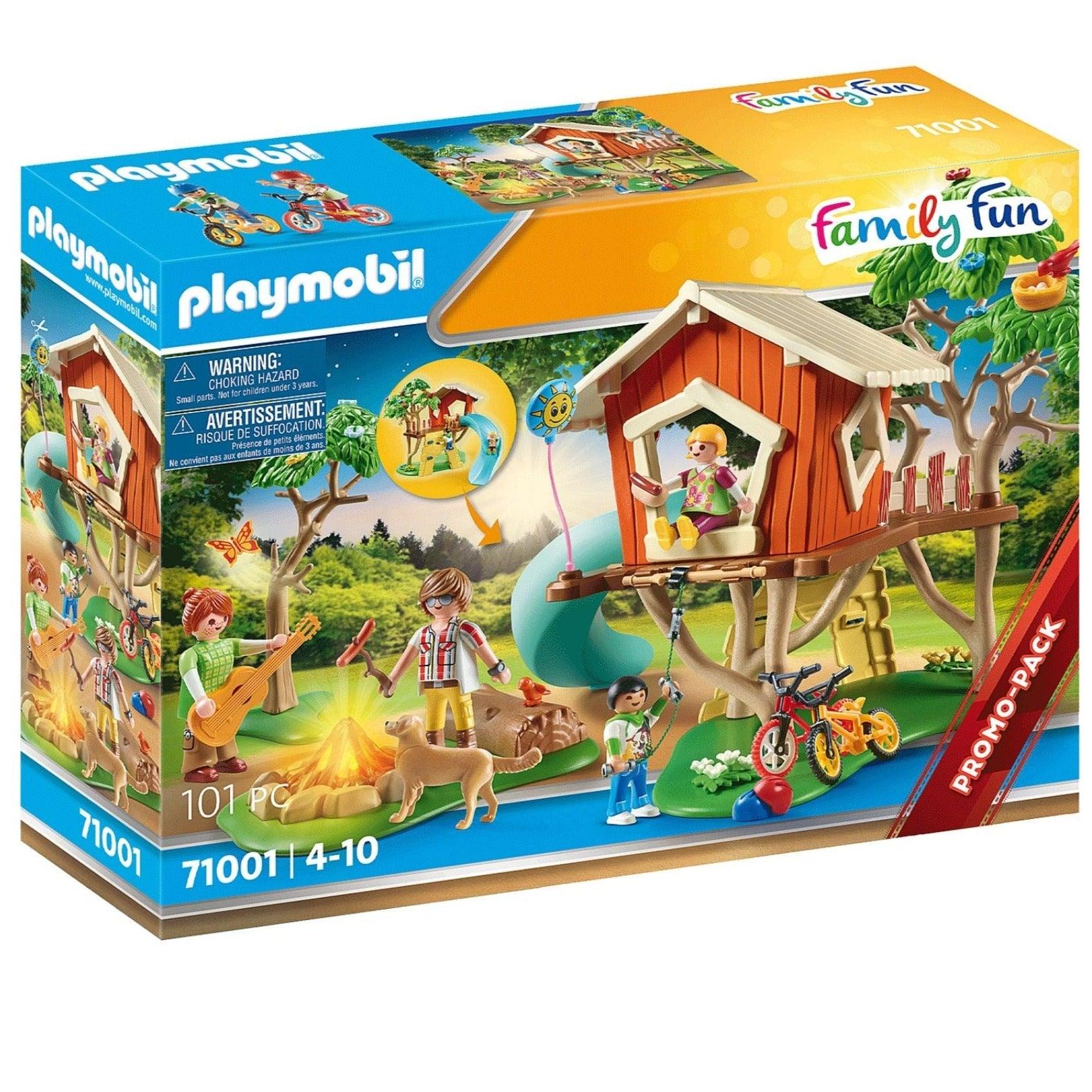 Playmobil: domek na drzewie ze zjeżdżalnią Family Fun - Noski Noski