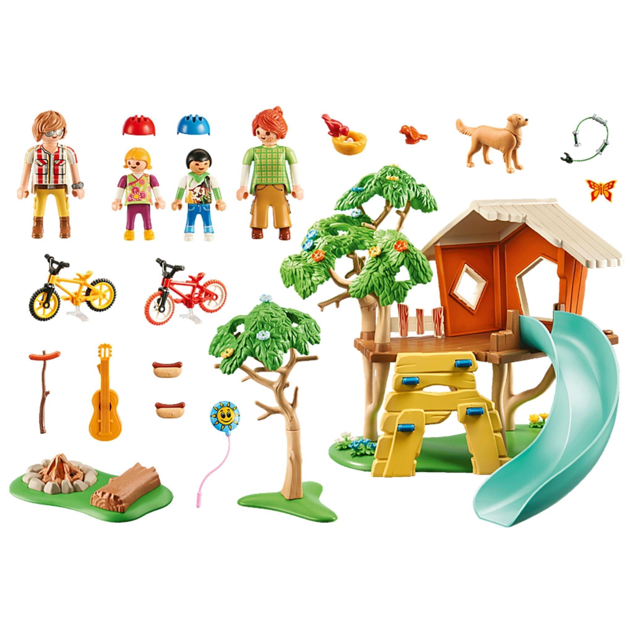 Playmobil: domek na drzewie ze zjeżdżalnią Family Fun - Noski Noski