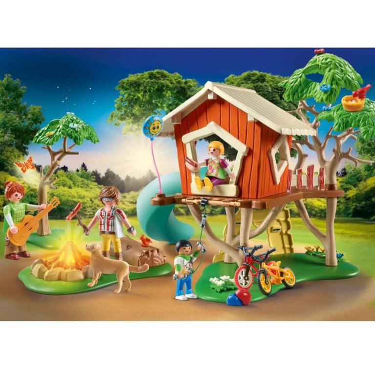 Playmobil: domek na drzewie ze zjeżdżalnią Family Fun - Noski Noski