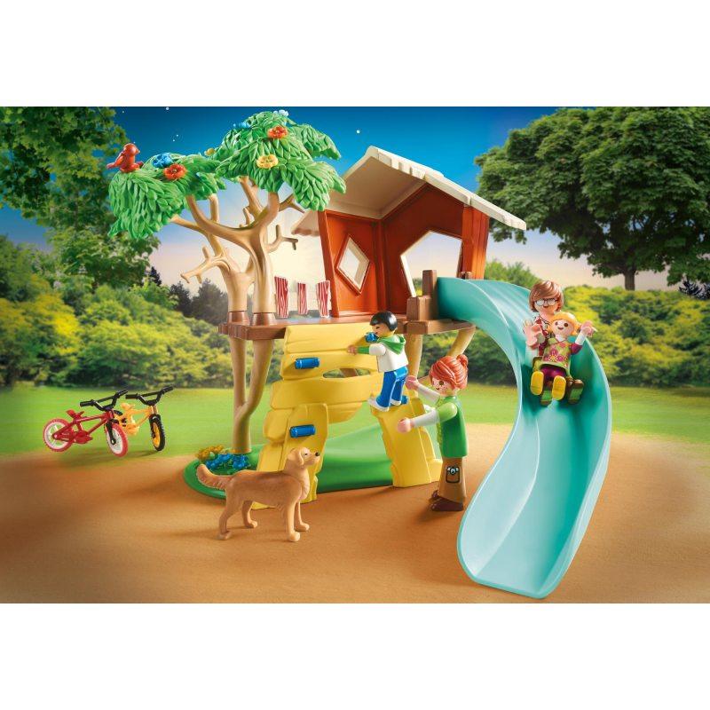 Playmobil: domek na drzewie ze zjeżdżalnią Family Fun - Noski Noski